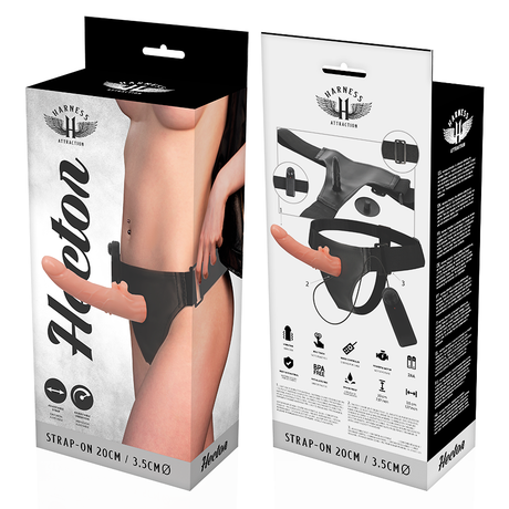 Harness Attraction - Rnes Vibrator Hector 20 cm-x-3.5 cm