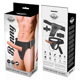 Harness Attraction - Rnes Hollow Benny mit Vibrator 15 cm-x-4.5 cm