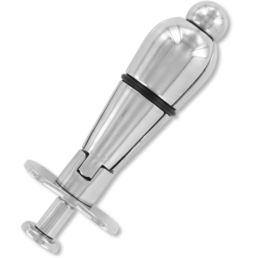 Metal Hard - Analstecker mit Verriegelung