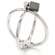 Metal Hard - Criss-Cross-Handschellen aus Edelstahl