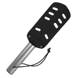 Metal Hard - Paddel aus Originalleder und Metall mit Löchern