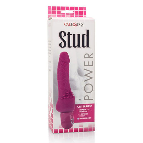 Calexotics - Power Stud Cliterrific Rosa Vibrator