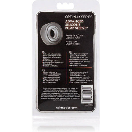 Calexotics - Adv Silikon-Pumpenhülse Schwarz