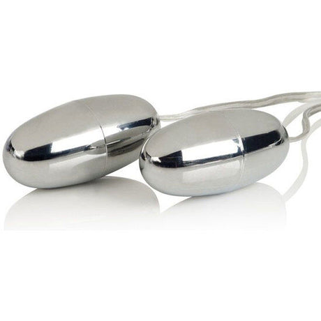 Calexotics - Vibrierende Kugeln Silber Duo
