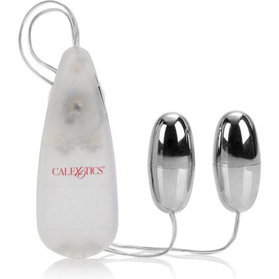 Calexotics - Vibrierende Kugeln Silber Duo