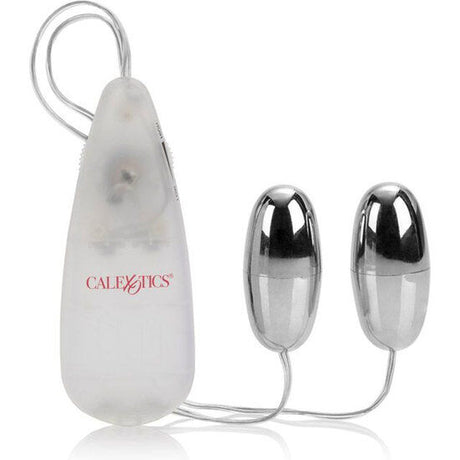 Calexotics - Vibrierende Kugeln Silber Duo