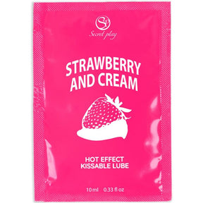 Secretplay - Einzeldosis-Gleitmittel Erdbeer & Creme 10 ml