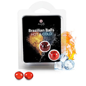 Secretplay - Brazilian Balls Heat & Cold Effect 2 Einheiten