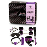 Secretplay - BDSM Set 8pcs Purble / Black.