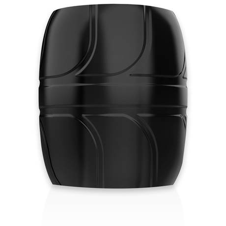 Powering - Super Flexibler und Widerstandsfähiger Penisring 5 cm Pr11 Schwarz