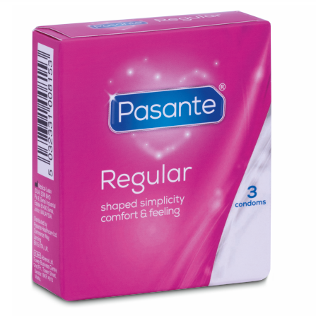 Pasante - Kondom Regular Reihe 3 Einheiten