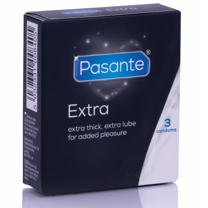Pasante - Extra-Kondom Extra Dick 3 Einheiten