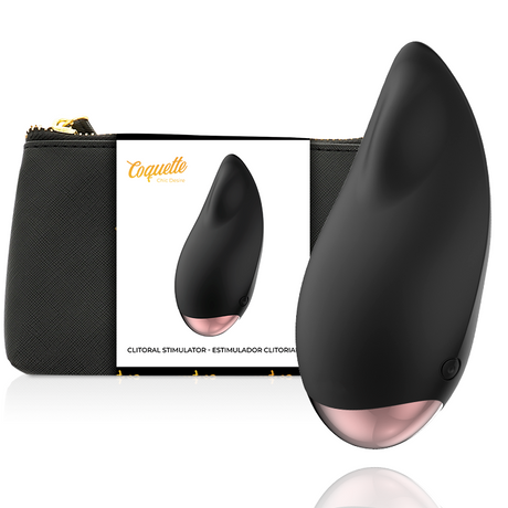 Vibrator Chic Desire Klitorialstimulator Schwarz / Gold
