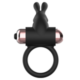 Coquette Chic Desire - Cockring mit Vibrator Schwarz/ Gold