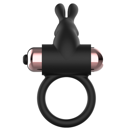 Coquette Chic Desire - Cockring mit Vibrator Schwarz/ Gold