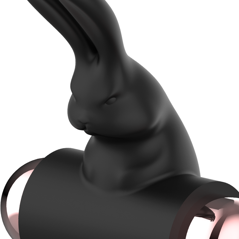 Coquette Chic Desire - Cockring mit Vibrator Schwarz/ Gold