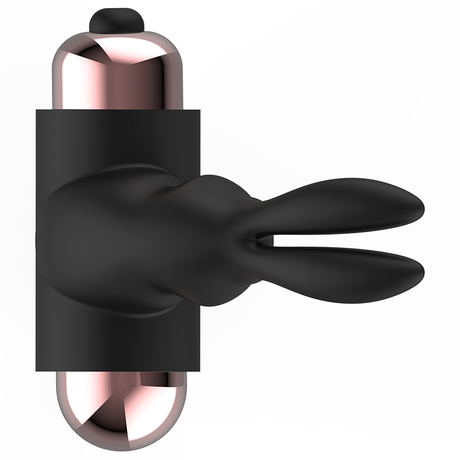Coquette Chic Desire - Cockring mit Vibrator Schwarz/ Gold