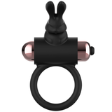 Coquette Chic Desire - Cockring mit Vibrator Schwarz/ Gold