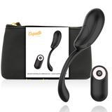 Coquette Chic Desire - Vibrationsei Fernbedienung Wiederaufladbar Schwarz/Gold