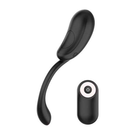 Vibrator Chic Desire Vibrationsei Fernbedienung Wiederaufladbar Schwarz/Gold
