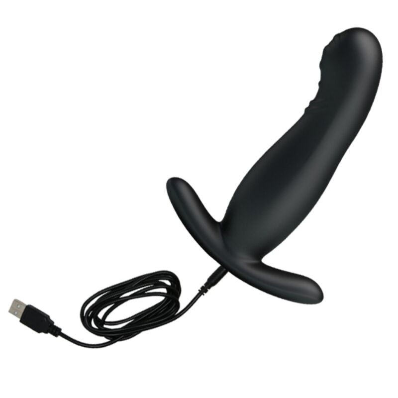 Mr Play - Wiederaufladbares Schwarzes Prostatamassager