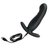 Mr Play - Wiederaufladbares Schwarzes Prostatamassager