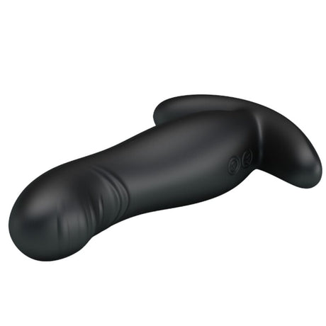 Analplug Wiederaufladbares Schwarzes Prostatamassager 12,7 x 2,8 cm.5
