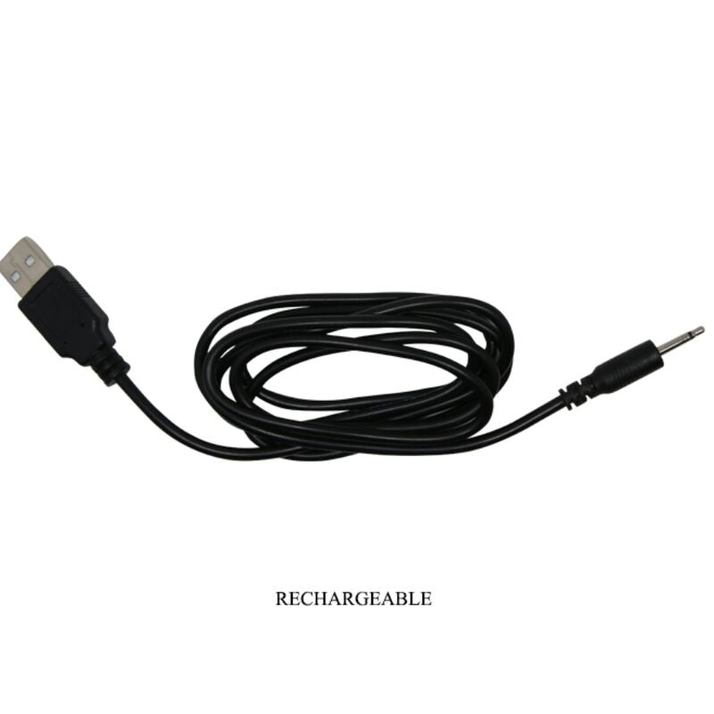 Mr Play - Wiederaufladbarer Schwarzer Vibrator Analsplug