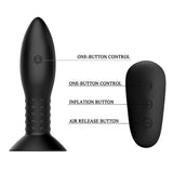 Mr Play - Stecker mit Schwarzen Rotierenden Bllen Fernbedienung