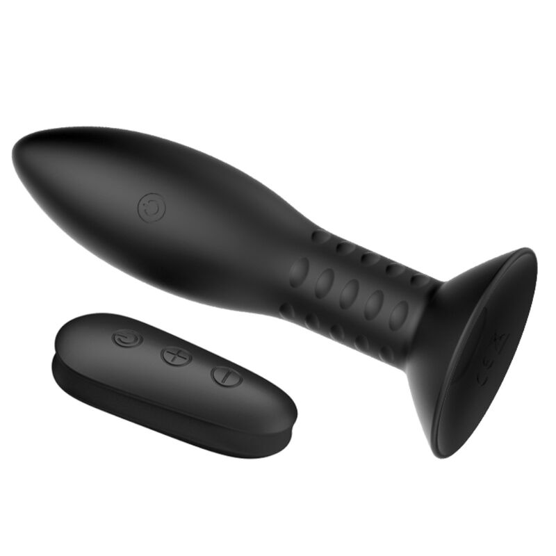 Mr Play - Stecker mit Schwarzen Rotierenden Bllen Fernbedienung