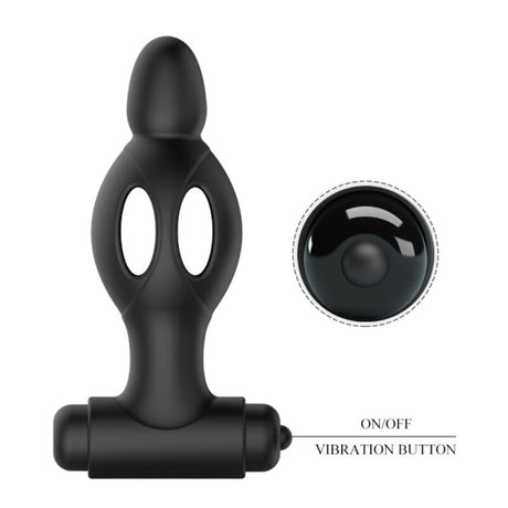 Mr Play - Silikon Analsplug mit Vibration