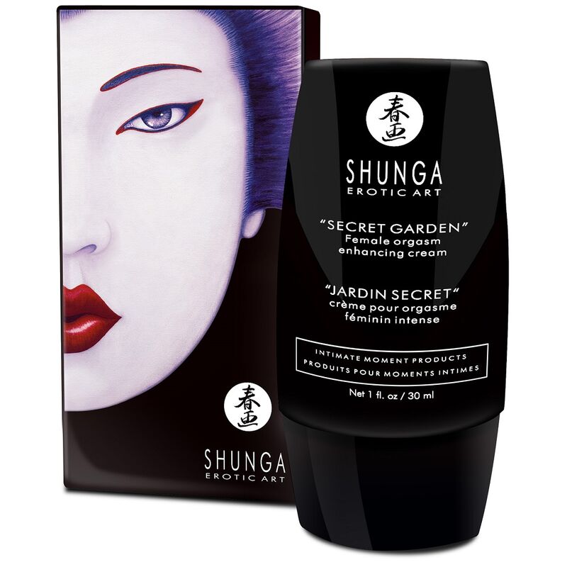 Shunga - Intensive Weibliche Orgasmuscreme Secret Garden