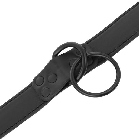 Fetisch-Toy Schwarze Halskette mit Kette.2