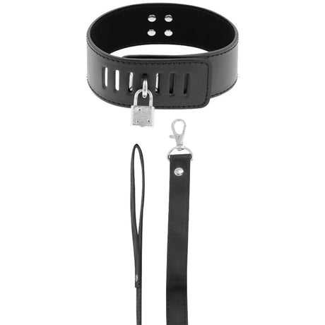 Halsband BDSM- mit Schwarzem Schloss.1