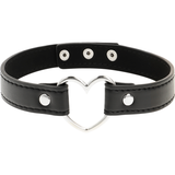 Coquette Chic Desire - Veganes Leder-Halskette-Herz-Accessoire