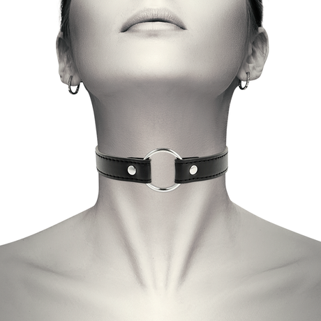 Fetisch-Toy Chic Desire Vegane Leder-Halskette Damen-Accessoire.1
