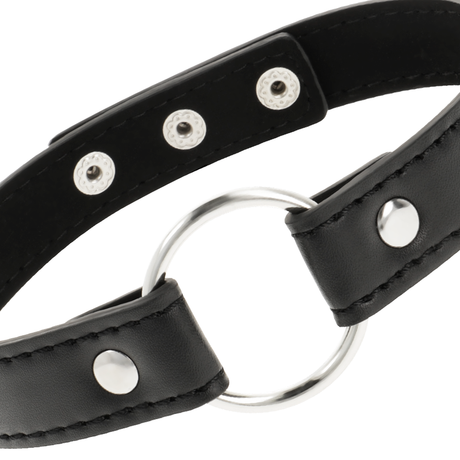 Fetisch-Toy Chic Desire Vegane Leder-Halskette Damen-Accessoire.3