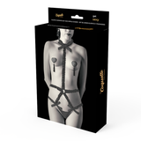 Coquette Chic Desire - Dessous-Set mit Deluxe-Nippelabdeckungen