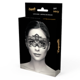 Coquette Chic Desire - Feine Schwarze Spitzenmaske
