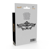 Coquette Chic Desire - Feine Schwarze Spitzenmaske