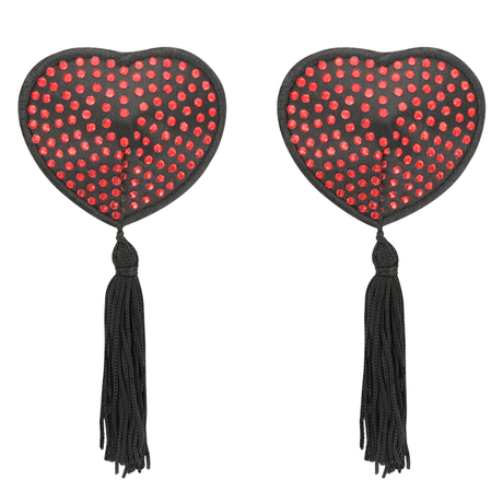 Nippelpasties Chic Desire Rot/Schwarze Nippelabdeckungen.2