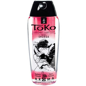 Shunga - Toko-Erdbeer- und Champagner-Gleitmittel-Aroma
