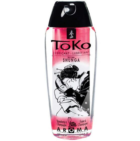 Shunga - Toko-Erdbeer- und Champagner-Gleitmittel-Aroma