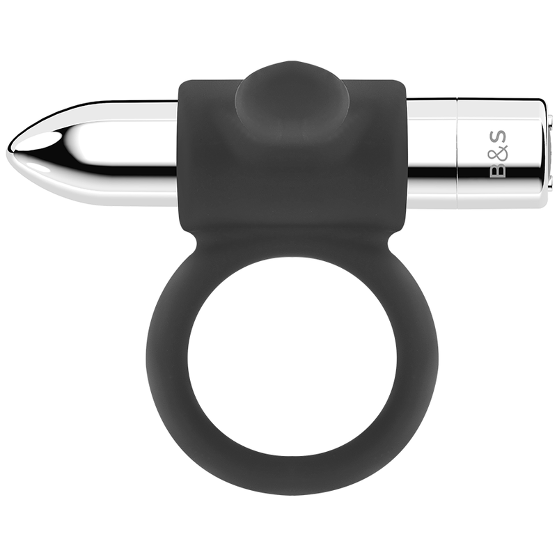 Black&Silver - Cameron Wiederaufladbarer Ring Silber