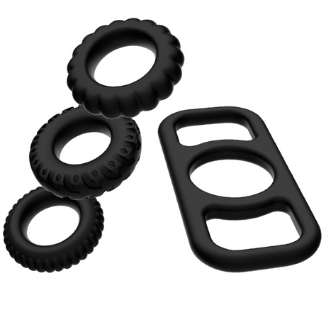 Addicted Toys - Cock Ring Set 4 Stück