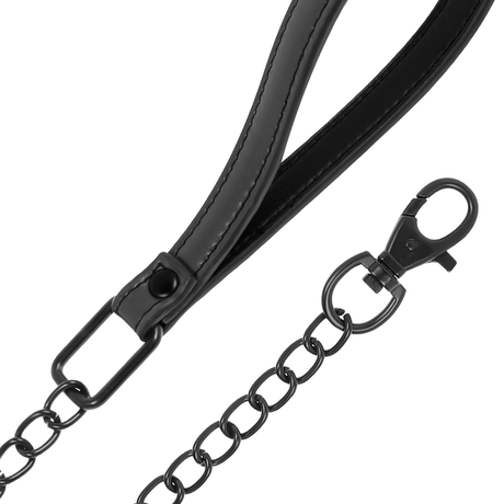 Fetisch-Toy Kettenhalskette mit Noprene-Futter.5