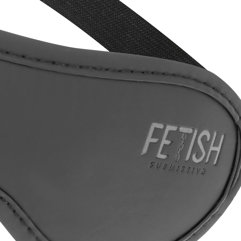 Fetish Submissive - Vegane Ledermaske Ii mit Noprene-Futter