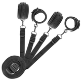 Fetish Submissive - Set aus Handschellen und Krawatten mit Noprene-Futter
