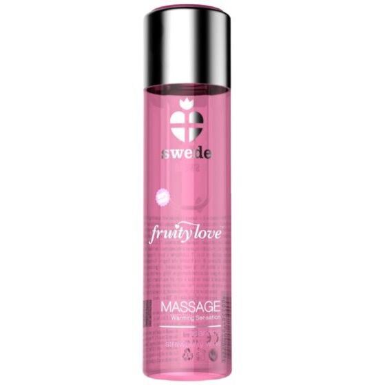 Swede - Fruity Love Heat Effect Öl Erdbeer mit Champagner 60 ml