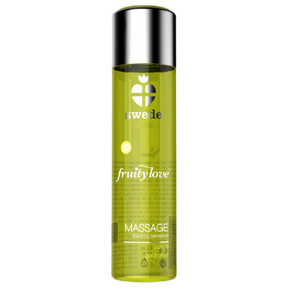 Swede - Fruity Love Massageöl mit Wärmendem Effekt Vanille und Goldbirne 120 ml